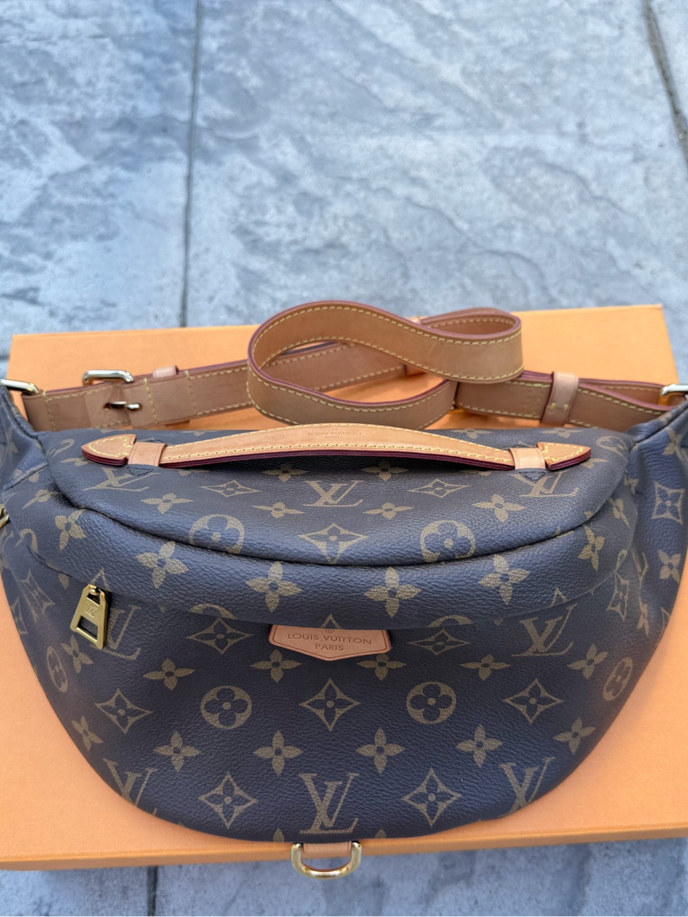 Louis Vuitton Monogram Canvas Crossbody Bumbag